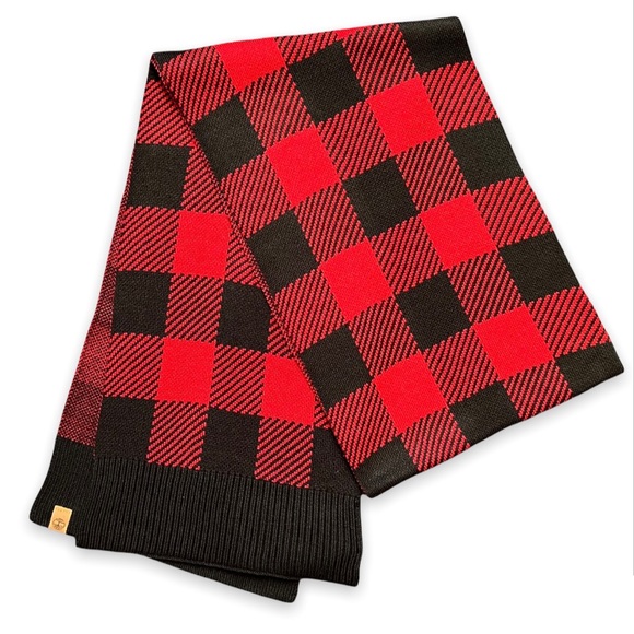 Timberland Accessories - Timberland Red and Black Classic Buffalo Plaid Scarf | NWT